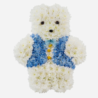 Teddy Bear  SYM-356 - Teddy Bear Blue. (Also available in Pink.)
